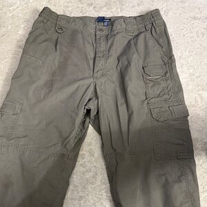 5.11 Tactical Men's Green Cargo Pants